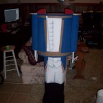 nutcracker painted body